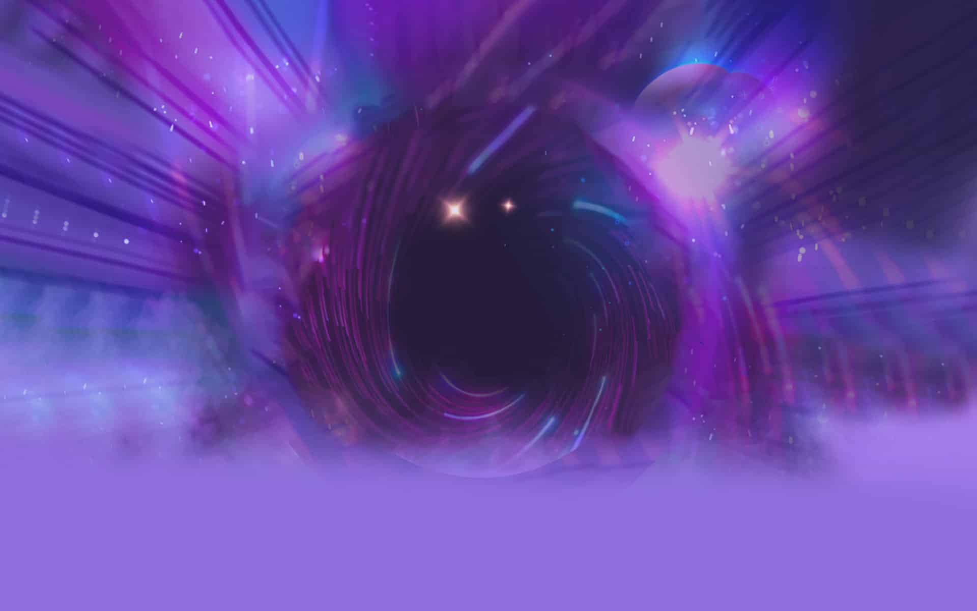 Purple hole