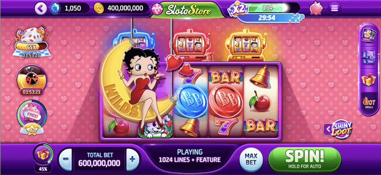 Betty Boop x Slotomania
